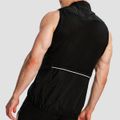 Pánska bežecká vesta Pulse X Black - GymBeam, veľkosť L