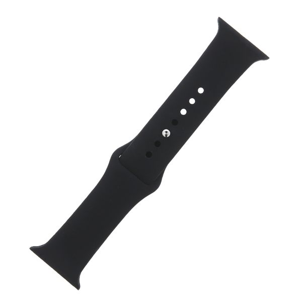 Silikónový pásik S / M pre Apple Watch 38 / 40 / 41mm čierny