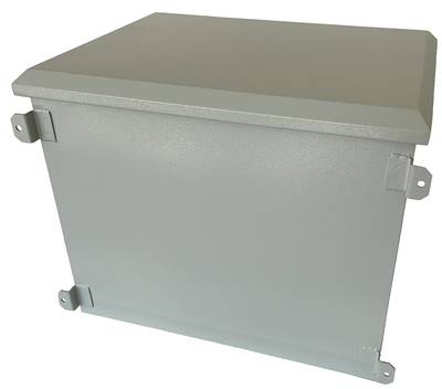 ADEX vonkajší rozvádzač 9U 450mm sivý, stenný