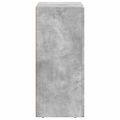 vidaXL Servírovacia skriňa ELST Betónová šedá 59 x 35 x 80.5 cm