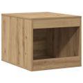 vidaXL Uzavretý box na stelivo dub artisan 47x59x42cm kompozitné drevo