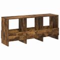 vidaXL Regál na časopisy Dymová dub 102 x 30 x 45 cm