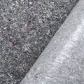 vidaXL Ochranný koberec z flícu, 50 m, 280 g/m², sivý