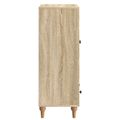 vidaXL Servírovacia skriňa Dub sonoma 66 x 34,5 x 95 cm