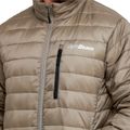 Pánska bunda Puffer Vetiver/Black - GymBeam, veľkosť M, veľkosť oblečenia M