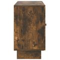 vidaXL Servírovacia skriňa so zásuvkou Dymový dub 89 x 34,5 x 60 cm