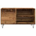 vidaXL Skrinka na platne, staré drevo 84,5x38x48 cm, kompozitné drevo