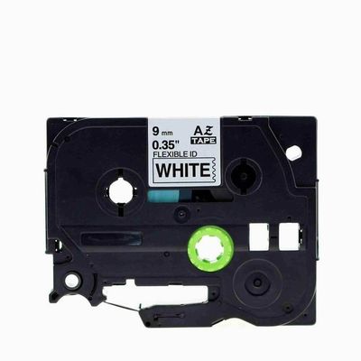 Brother - kompatibilní TZe-FX221, 9mm x 8m, flexibilní, černý tisk / bílý podklad