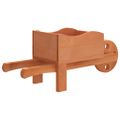 vidaXL Fúrikové kvetináče 2 ks 47x15x19 cm jedľový masív