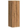 vidaXL Stojany na kvety 2ks, dub artisan 33x33x100cm, kompozitné drevo