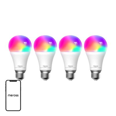 Inteligentná LED žiarovka Meross MSL120 WiFi (HomeKit) (štvorbalenie)