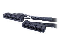 Sieťový kábel - kompatibilný s TAA - RJ-45 (F) do RJ-45 (F) - 7 m - UTP - CAT 6 - čierna