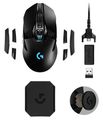 Logitech myš Gaming G903 Lightspeed Wireless, HERO16K senzor / optická / 11 tlačidiel / 16000dpi - čierna Myš, herná, bezdrôtová, optická, až 16000dpi, 7-11 tlačidiel, USB, čierna