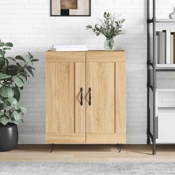 vidaXL Komoda dub sonoma 69,5x34x90 cm kompozitné drevo