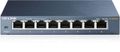 TP-Link TL-SG108, 8-portový Gigabit Desktop Switch, 8x 10/100/1000M RJ45 portov, podporuje IGMP, oceľové puzdro / switch 8x 10/100/1000Mbps/ kovový/ ZELENÝ