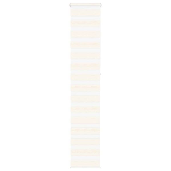 vidaXL Zebra roleta mramorová béžová 40x230 cm šírka látky 35,9 cm polyester