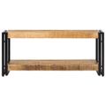 vidaXL TV stolík z mangového dreva 90x30x40 cm