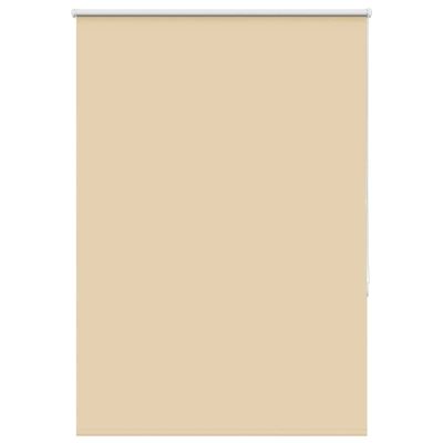vidaXL Roleta Zatemnenie Béžová 90x130 cm Šírka látky 85,7cm Polyester