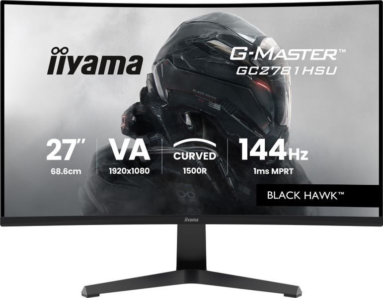 iiyama G-Master/GC2781HSU-B1/27''/VA/FHD/144Hz/1ms/Čierna/3R