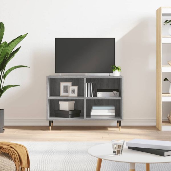 vidaXL TV skrinka, sivá sonoma 69,5x30x50 cm, kompozitné drevo