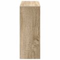 vidaXL Konzolový stôl Sonoma dub 101 x 29 x 74 cm Konštruované drevo