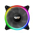 Súprava počítačového ventilátora ARGB Darkflash DR12 Pro 3v1 120x120 (čierna)