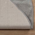 vidaXL Koberec do interiéru GALATI Sivá Ø 120 CM Polyester