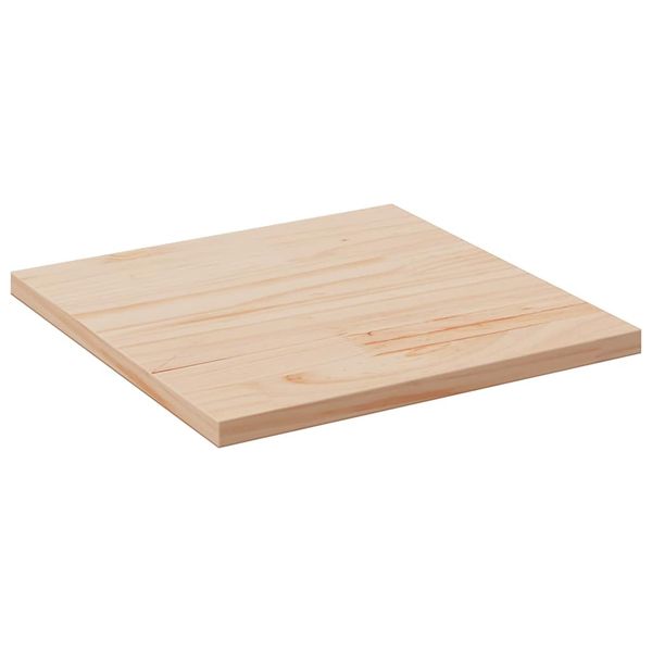 vidaXL Stolová doska 60x60x2,5 cm masívna borovica štvorcová