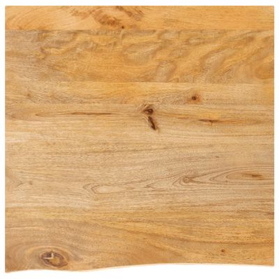 vidaXL Stolová doska živá hrana 60x60x2,5 cm masívne mango