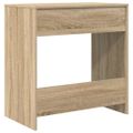 vidaXL Stôl Sonoma dub Kompozitné drevo 77,5 x 43 x 79 cm