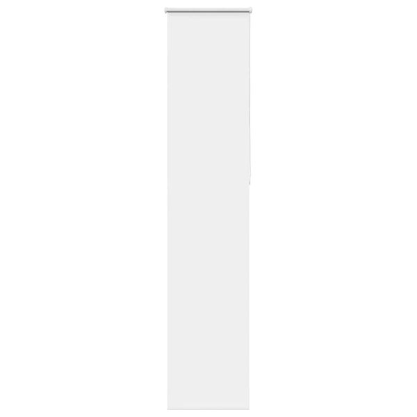 vidaXL Roleta Zatemnenie biela 60x230cm Šírka látky 55,7cm Polyester