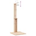 vidaXL Externá sprcha 206 cm Prírodná