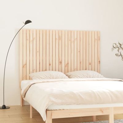 vidaXL Nástenné čelo postele 166x3x110 cm masívna borovica