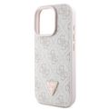 Púzdro Guess pre iPhone 16 Pro Max 6,9" GUHCP16XP4TDSCPP Koža Kov Logo Strass Crossbody ružová