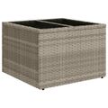 vidaXL Sada pohoviek 6 ks Svetlo šedá a tmavo šedá Poly ratan a oceľ