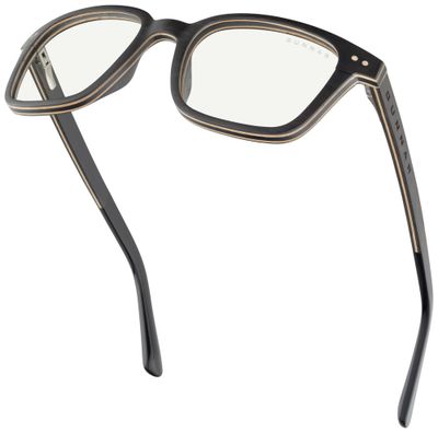 GUNNAR kancelárske/hermé okuliare MUIR EBONY * číre PRO sklá * BLF20 * GUNNAR focus Okuliare, kancelárske, herné, hnedé obrúčky, číre PRO sklá