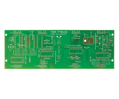Plošný spoj TIPA PT011B CMOS digitálne hodiny s voliteľnými LED displejmi