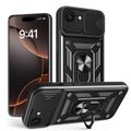 Puzdro Defender Slide pre iPhone 16e / 17e čierne