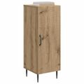 vidaXL Servírovacia skriňa Dub artisan 33 x 34,5 x 89,5 cm