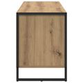 vidaXL TV skrinka 100 x 36 x 49.5 cm Remeselnícky dub Kompozitné drevo