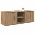 vidaXL TV skrinka 100 x 31,5 x 35 cm Remeselný dub Kompozitné drevo