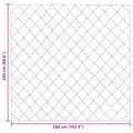 vidaXL Zimný prehoz 220 x 260 cm 450 gsm Mikrovlákno (100% polyester)
