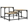 vidaXL Konferenčný stolík dub sonoma 68x68x40 cm kompozitné drevo