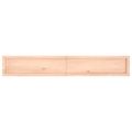 vidaXL Kúpeľňová doska 180x30x(2-6) cm, neošetrený masív