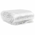 vidaXL Priehľadná plachta s okami 2x10 m PVC