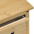 vidaXL Toaletný stolík Corona 110x47x75 cm borovicový masív