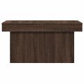 vidaXL Konferenčný stolík hnedý dub 80x55x40 cm kompozitné drevo