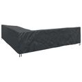 vidaXL Obal na nábytok 300 x 300 x 80 cm 210D Oxford tkanina Tvar L