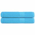 vidaXL Uteráky FROGN 2 ks tyrkysové 100x200 cm 360 g/m²