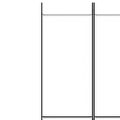 vidaXL 3-panelový paraván biely 150x220 cm látkový